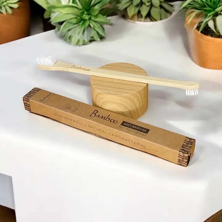 Bamboo Dog & Pet Toothbrush