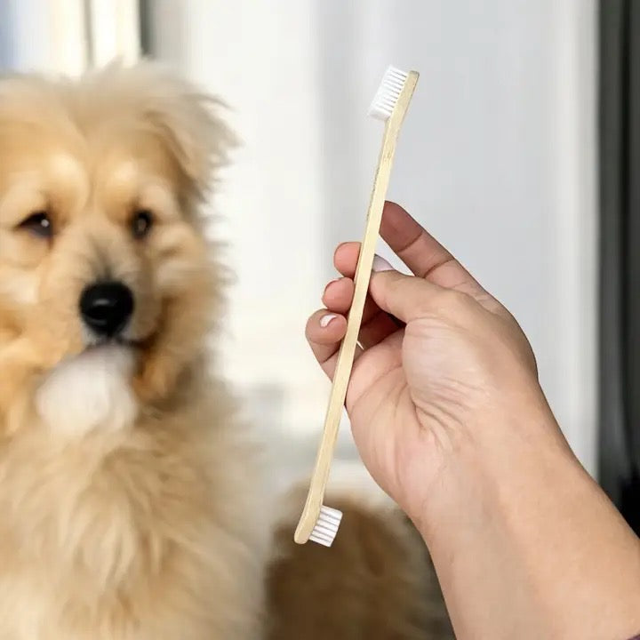 Bamboo Dog & Pet Toothbrush