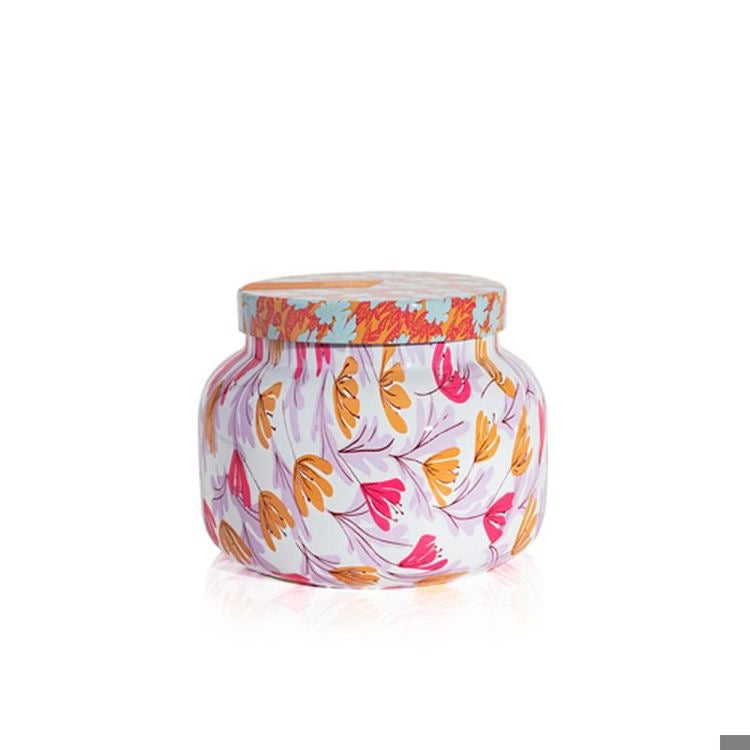 Pineapple Flower Pattern Play Signature Candle, 19 Ounces