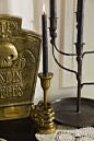Skeleton Candleholder