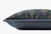 Marigold Blue Lumbar Pillow, 13" x 21"