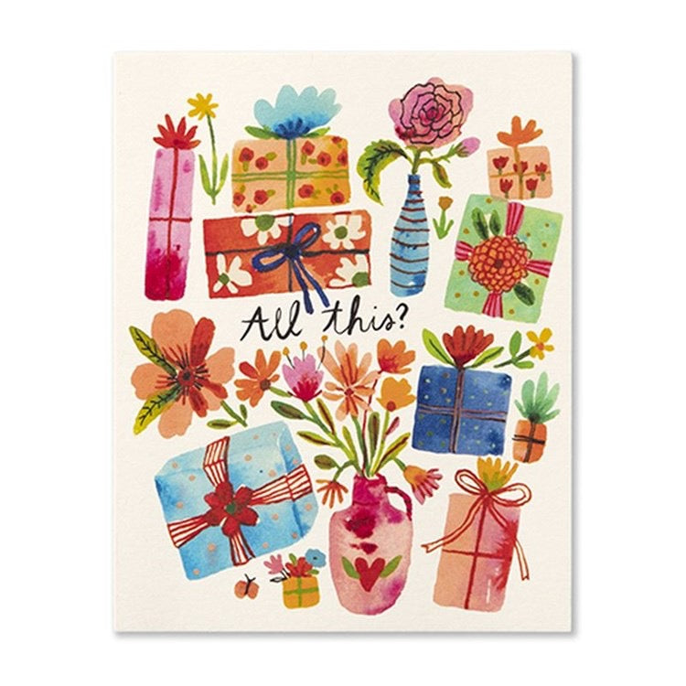 All This? Greeting Card