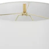 Eastham Glass & Brass Lamp, Round