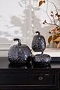 Eerie Gunmetal Pumpkin
