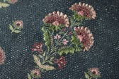 Marigold Blue Lumbar Pillow, 13" x 21"