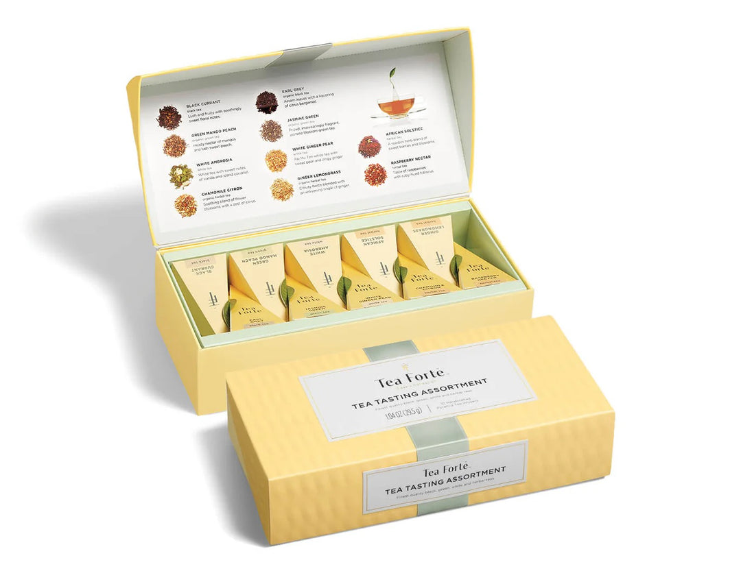 Tea Tasting Assortment Petite Presentation Box | 10 Infusers