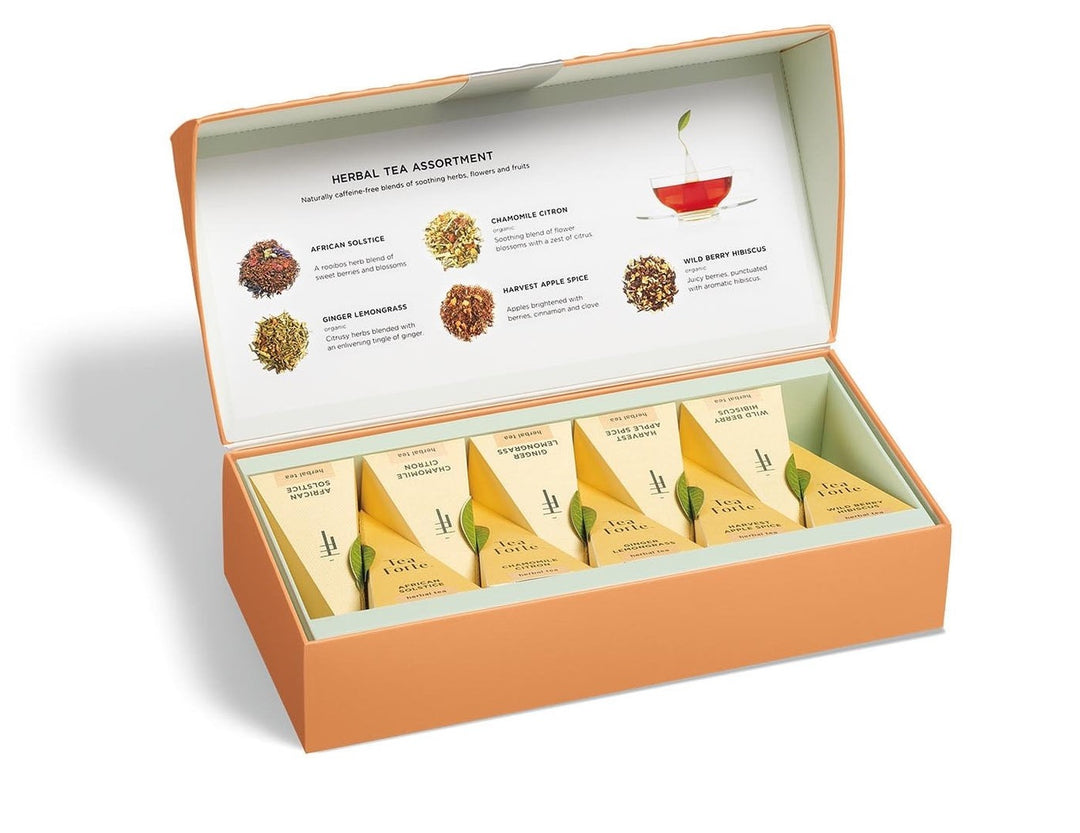 Herbal Tea Assortment Petite Presentation Box | 10 Infusers