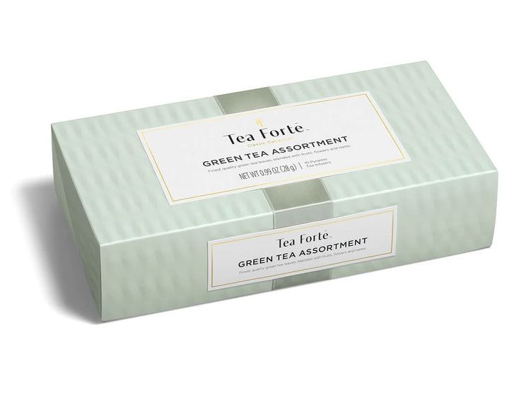 Green Tea Assortment Petite Presentation Box | 10 Infusers