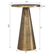 Manchester Cocktail Table, Gold