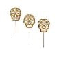 Careta Gold Plant Sticks, Set Of 3