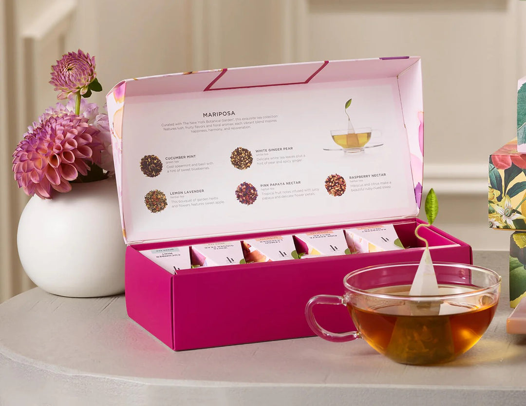 Mariposa Petite Presentation Box | 10 Infusers