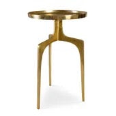 Kenna Accent Table, Gold