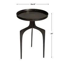 Kenna Accent Table, Bronze