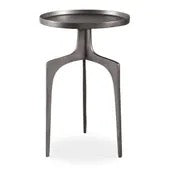 Kenna Accent Table, Nickel
