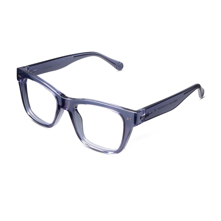 Cosmo Shiny Grey Blue Readers