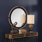 Melville Round Mirror, 36"