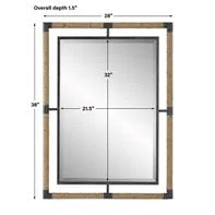 Melville Rectangular Mirror, 28" x 38"
