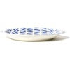 Iris Blue Drop Handled Oval Platter