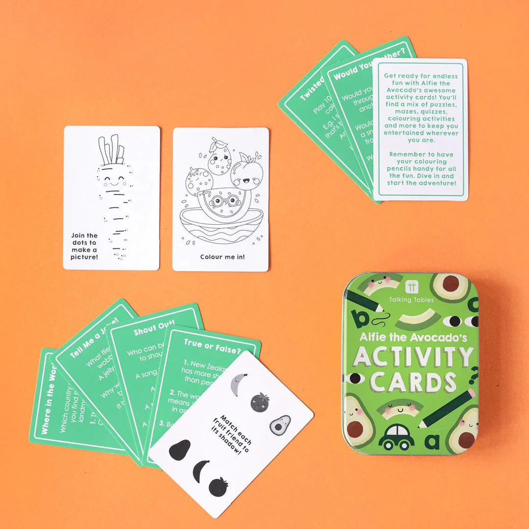 Activity Cards Tin