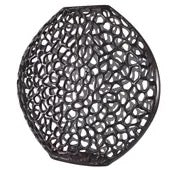 Dark Bronze Web Vase