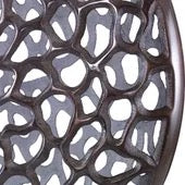 Dark Bronze Web Vase