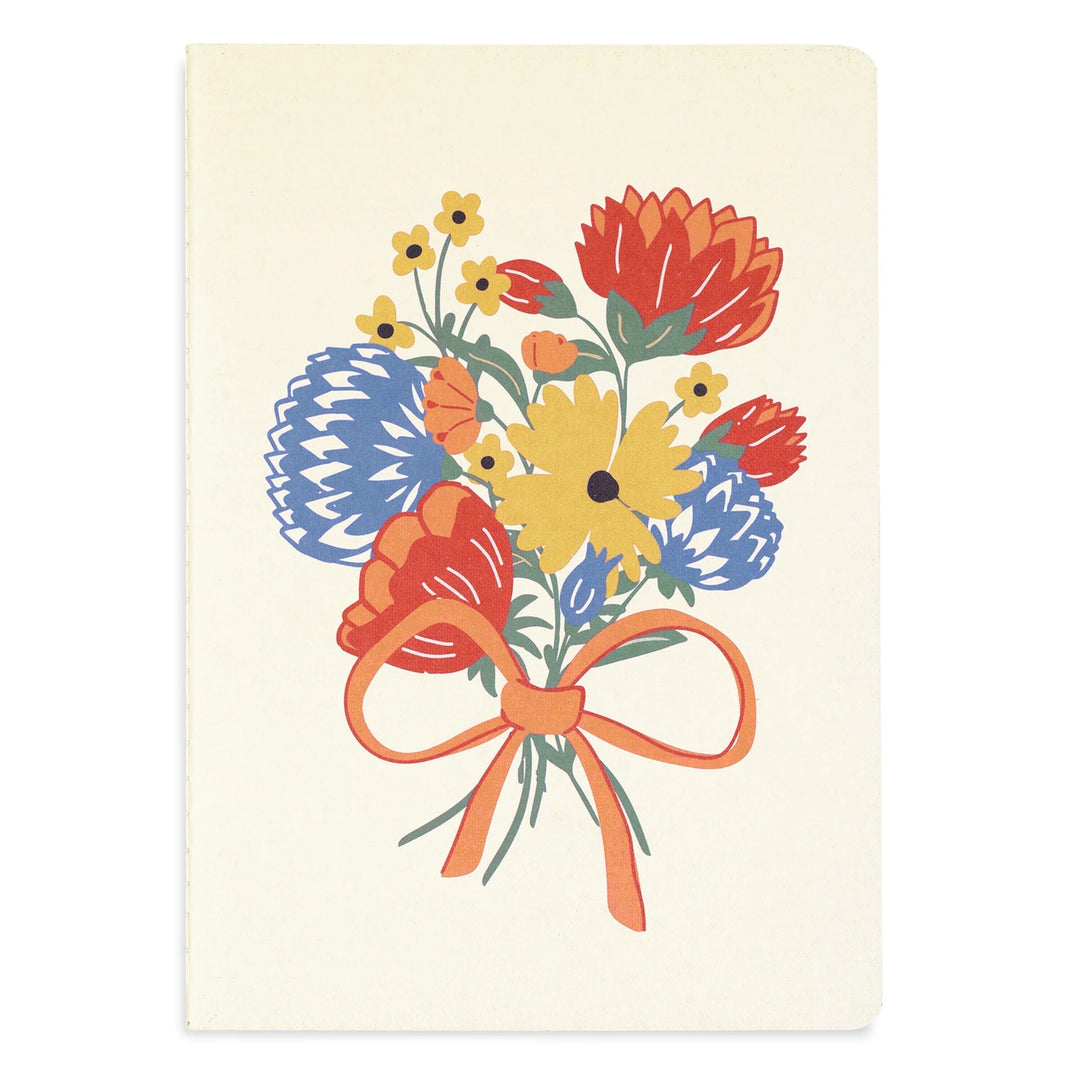 Wanderlust Stitched Notebooks, Set Of 3