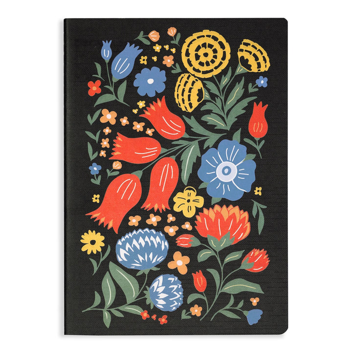 Wanderlust Stitched Notebooks, Set Of 3