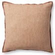 Rose Herringbone Pillow, 22" x 22"