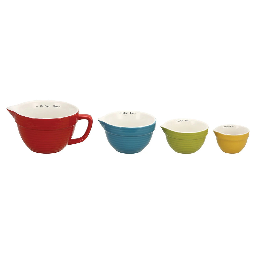 Batter Bowl Measuring Cups, Set Of 4
