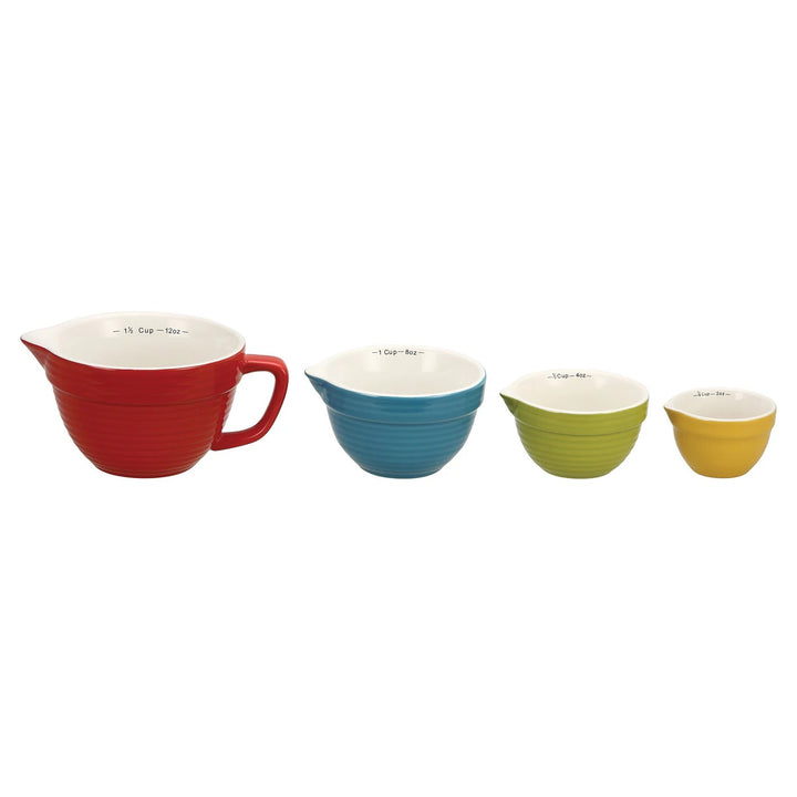 Batter Bowl Measuring Cups, Set Of 4