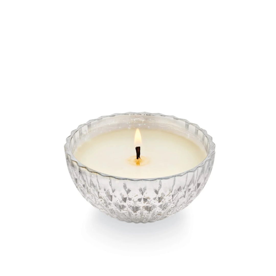 Balsam & Cedar Silver Mercury Ornament Candle
