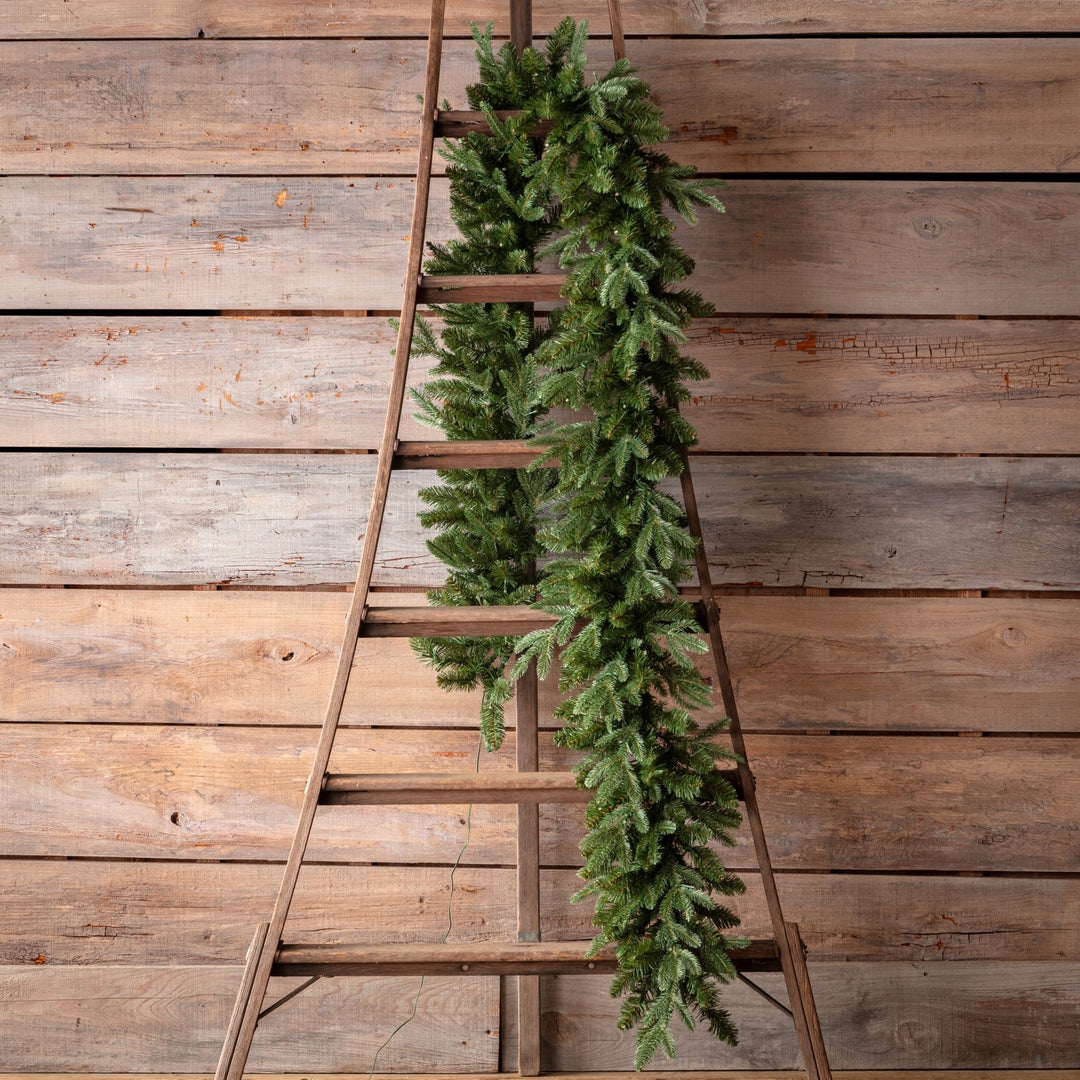 9' Douglas Fir Prelit Garland