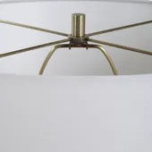 Green Coiled Lamp