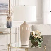 Santa Fe Table Lamp, Cream