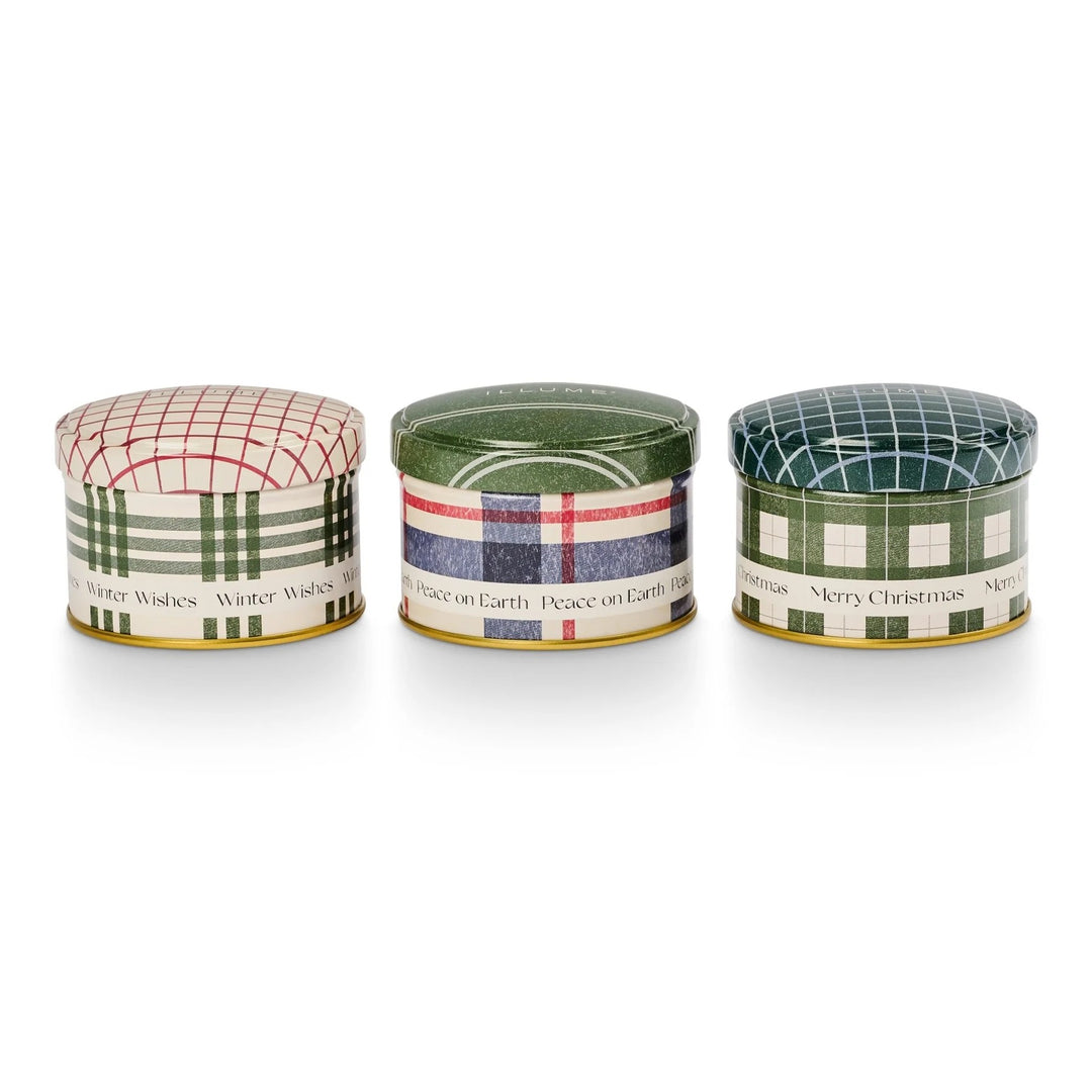 Balsam & Cedar Noble Holiday Candle Tin