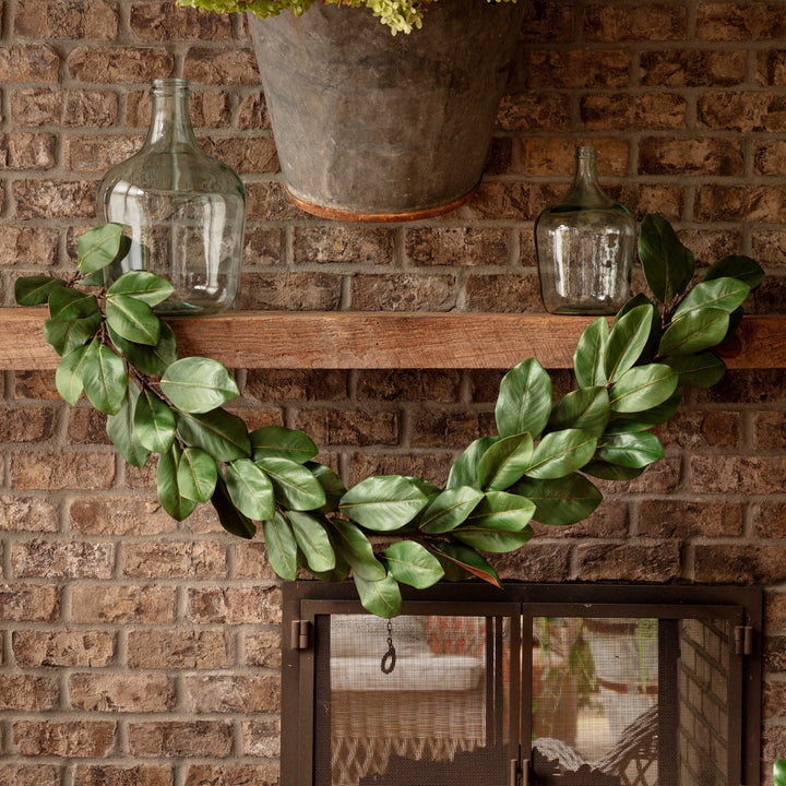 6' Monticello Magnolia Garland