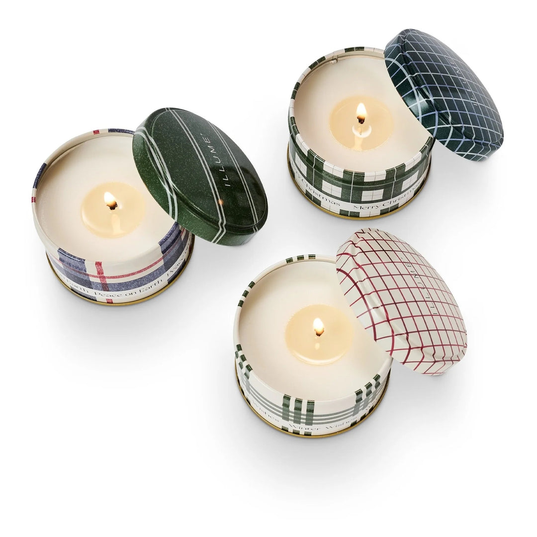 Balsam & Cedar Noble Holiday Candle Tin