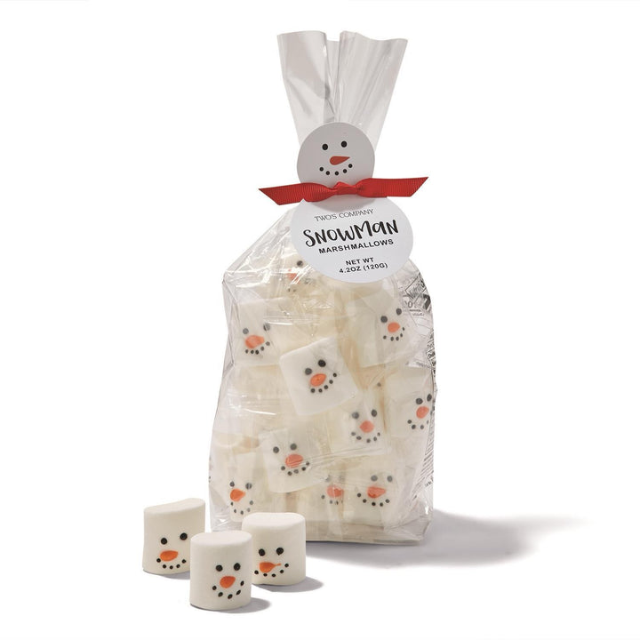 Snowman Marshmallow In Gift Bag