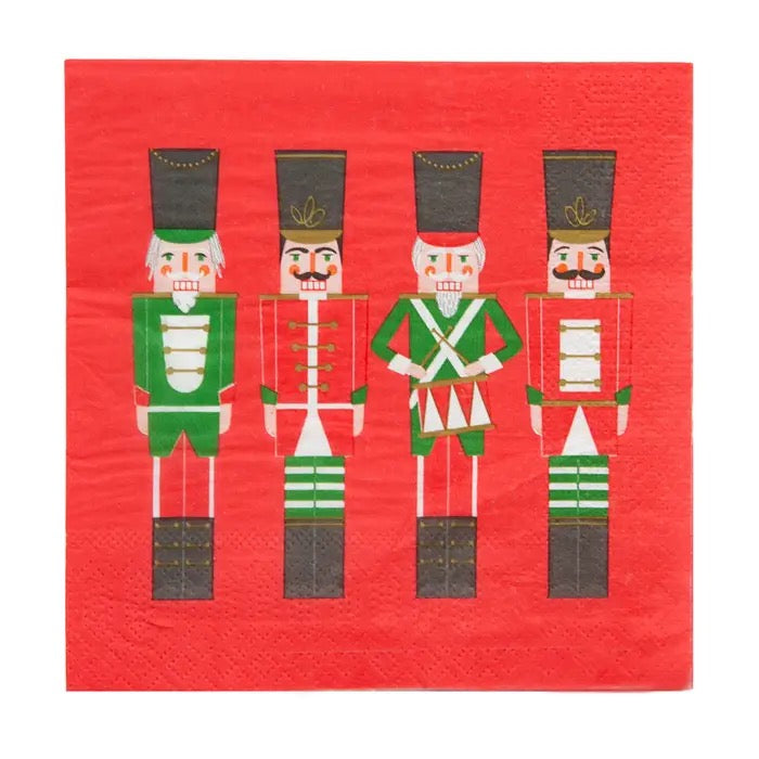 Nutcracker Paper Napkins, Pack Of 16