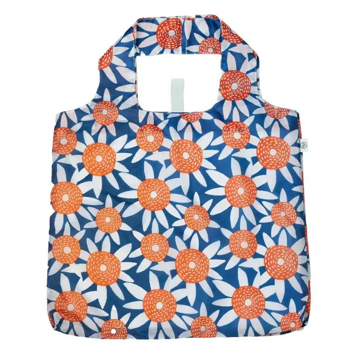 Straw Sunflower Reusable Shopper Tote