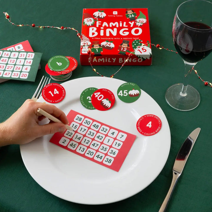 Nutcracker Christmas Bingo