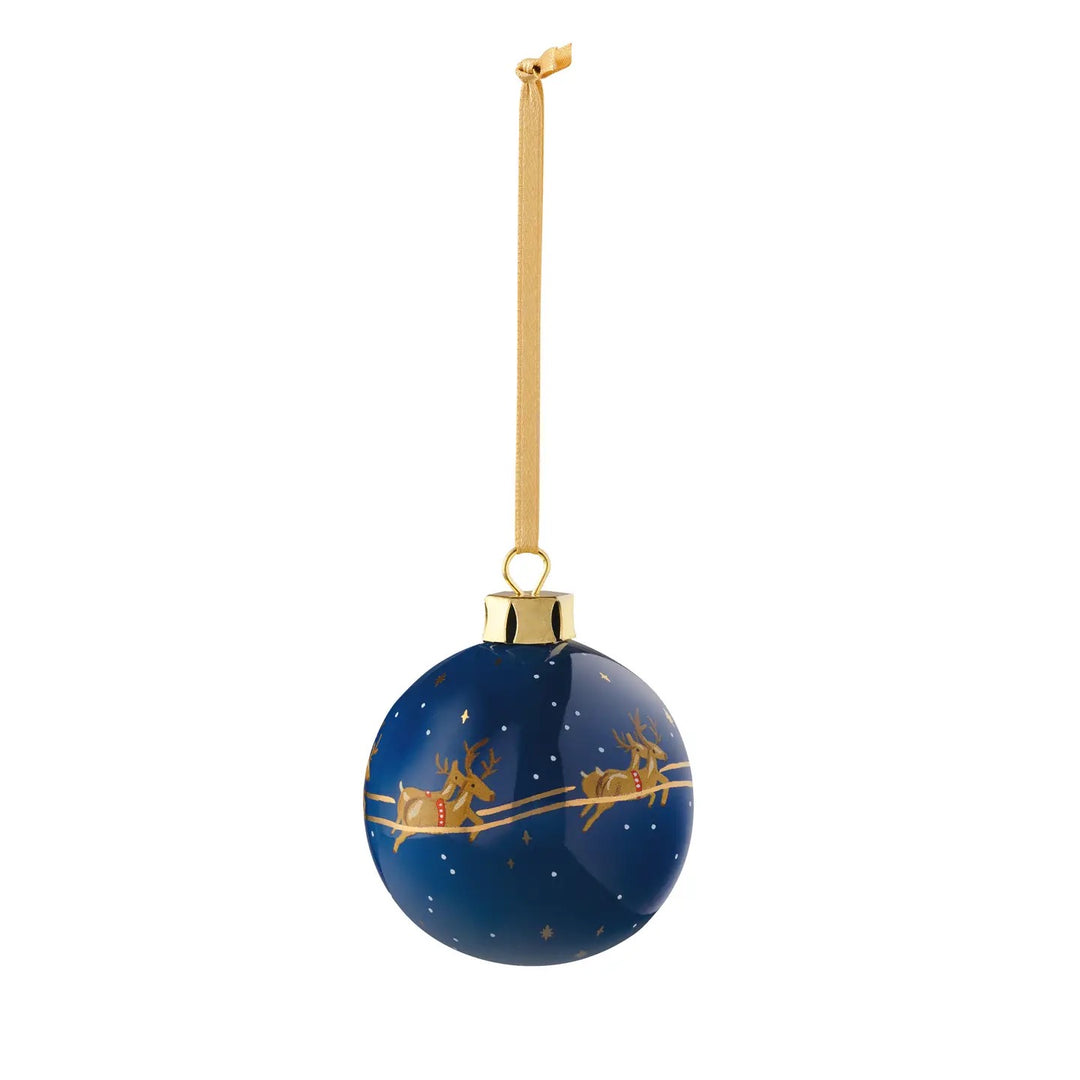 Christmas Delivery Porcelain Ornament