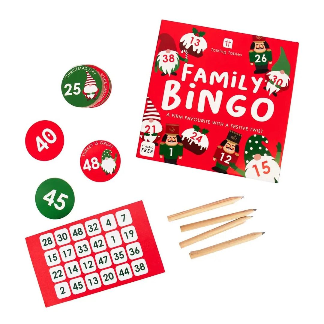 Nutcracker Christmas Bingo