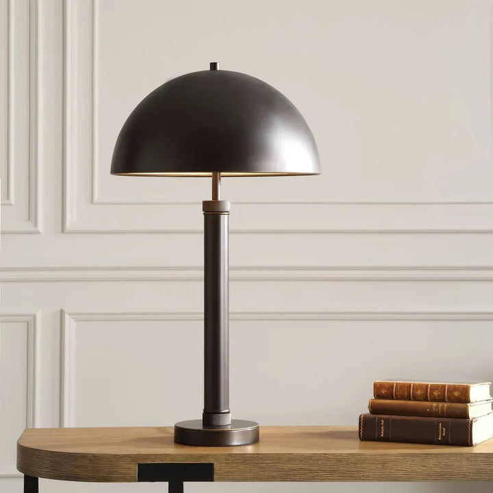 Oil Rubbed Bronze Library Table Lamp