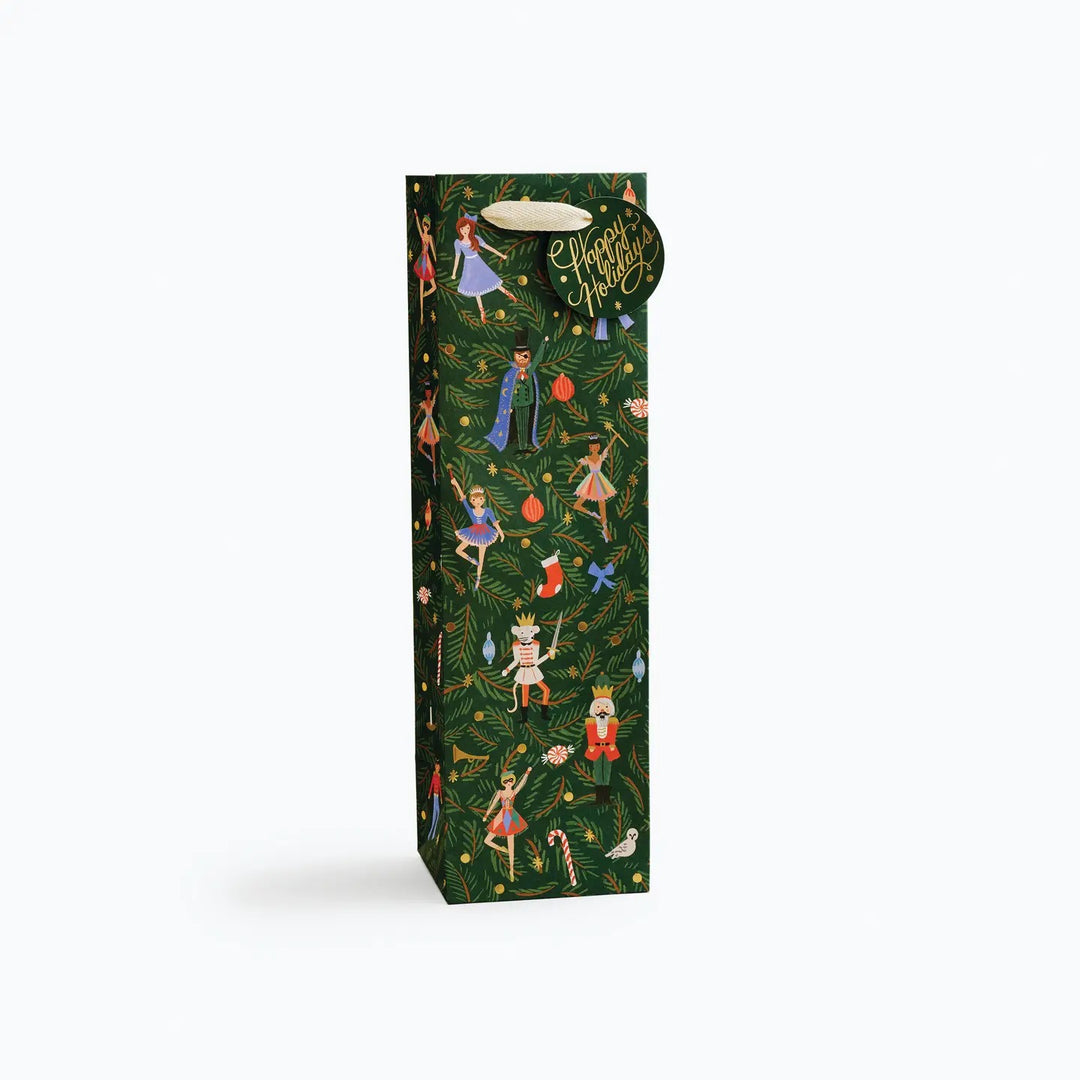 Nutcracker Wine Gift Bag