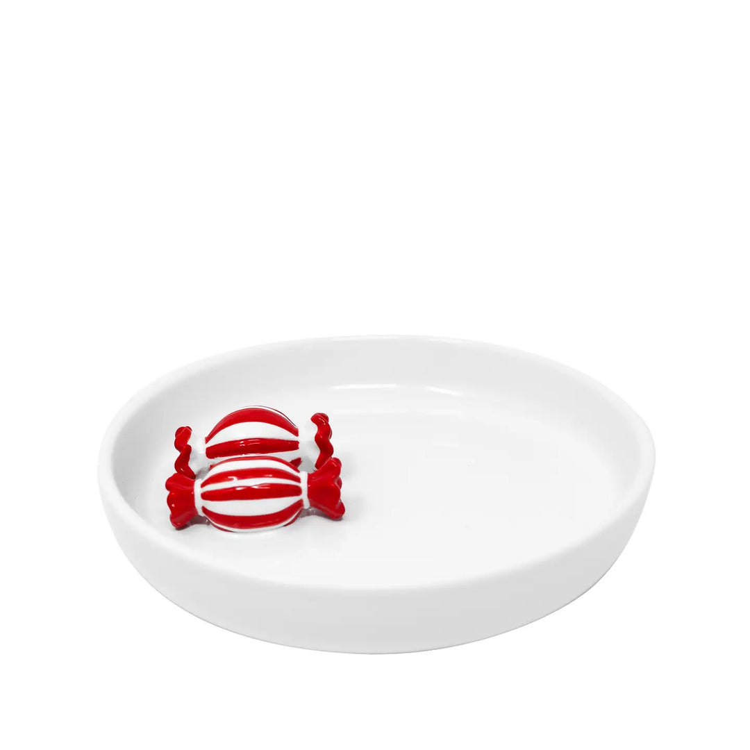 Candy Stripe Candy Dish