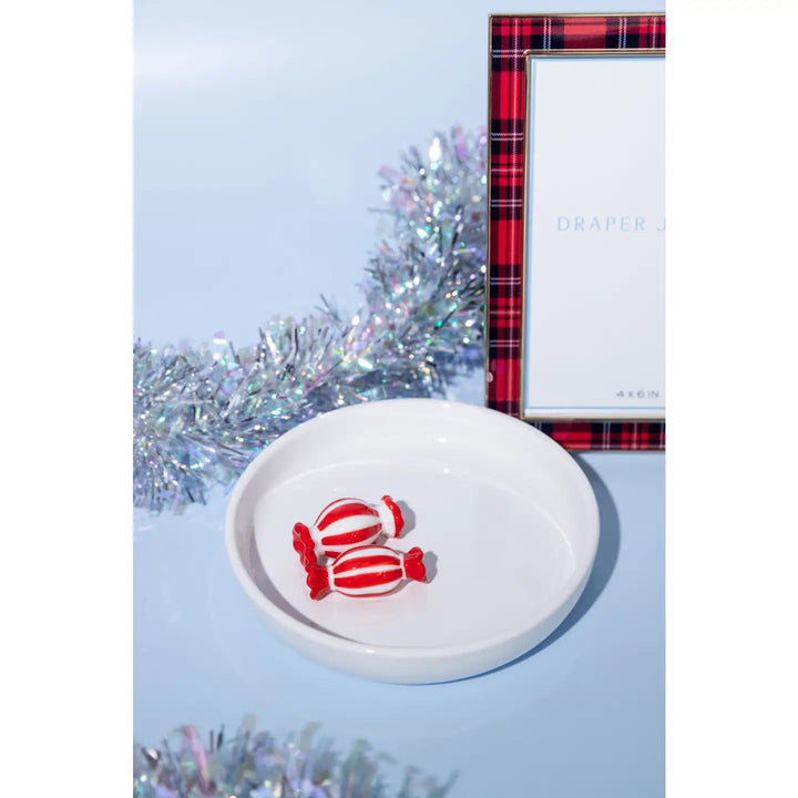 Candy Stripe Candy Dish