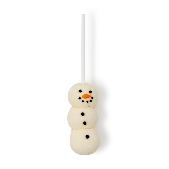 Snowman Marshmallow Sticks, Set Of 4