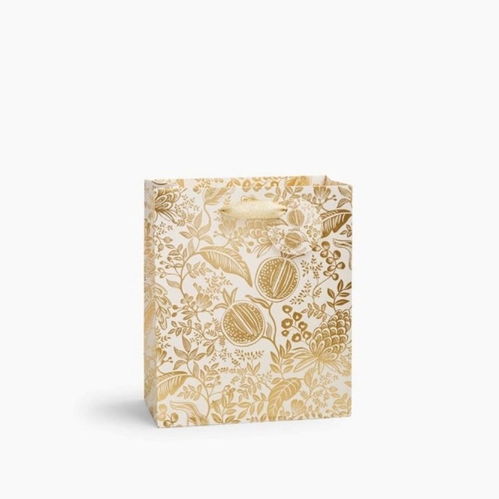 Gold Pomegranate Gift Bag