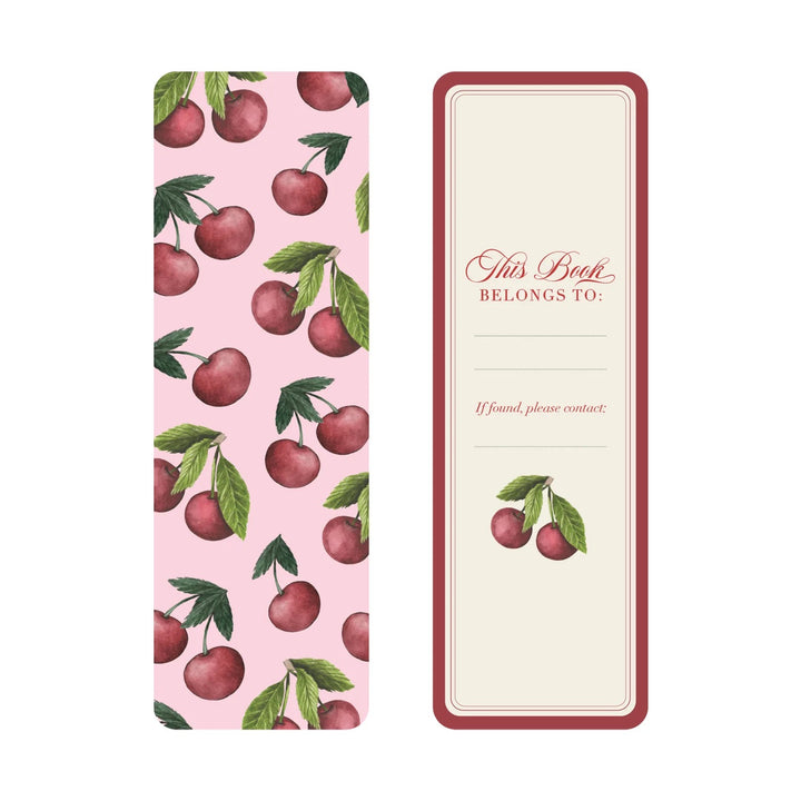 Berries & Cherries Bookmarks, Set Of 3